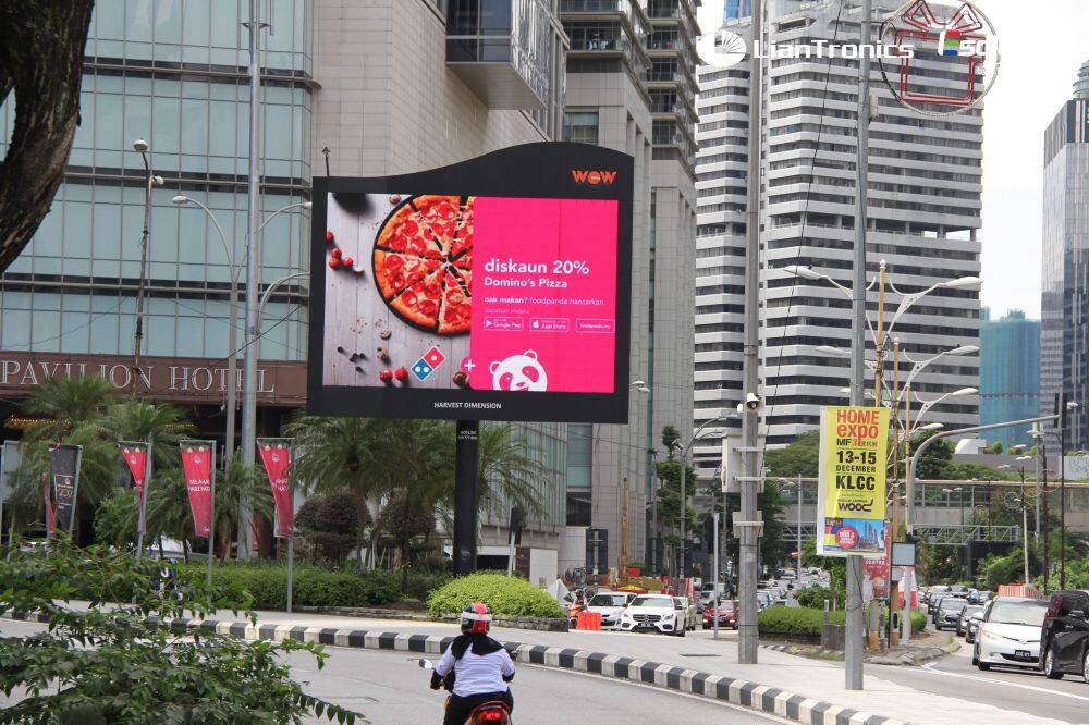 Panneaux d’affichage numériques extérieurs, malaisie